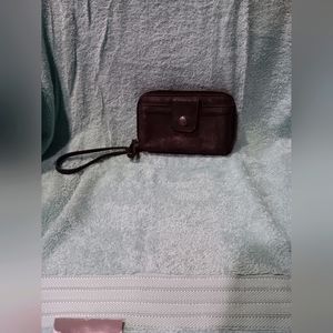 This is a Maurice wrist wallet